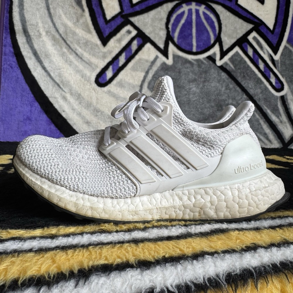Size 6.5 - Adidas Ultraboost 4.0 DNA Running Shoes - FY9122 - Triple White